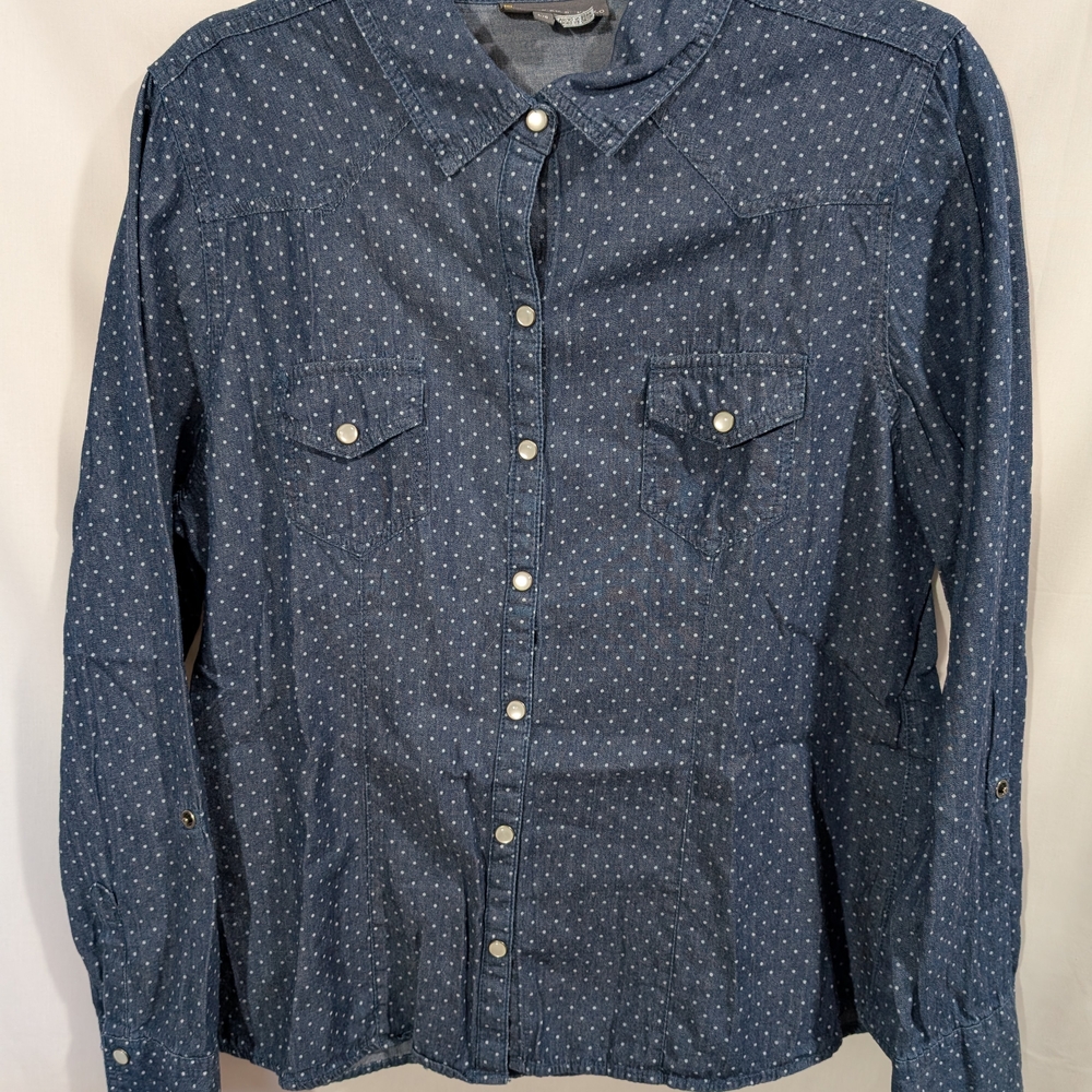 i jeans by Buffalo Blue Button Down Shirt